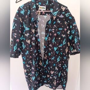 Men's Tipsy Elves 4XL Button Up Shirt